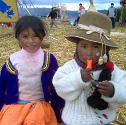 Peruvian children image
